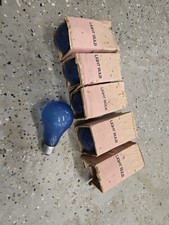 Sylvania BLUE Vintage Photo Flood Light Bulb Lamp 120V  Set Of 5   New