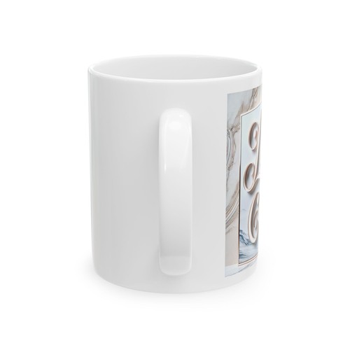 Elegante Keramiktasse für Kaffeeliebhaber, personalisiertes Geschenk, personalisierbar, Zuhause - Bild 4 von 5