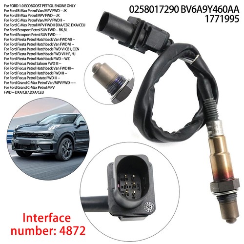 Lambdasonde Lamdasonde Für Ford Focus MK3 1.0 Ecoboost 1771995 BV6A9Y460AA NEU - Bild 4 von 22