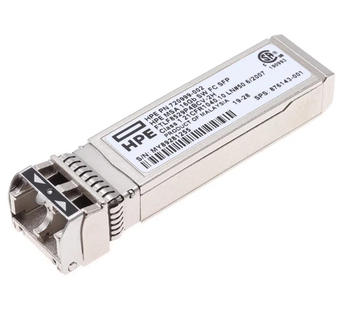 HPE MSA 16Gb SW FC SFP Transceiver // 876143-001 // 720999-002