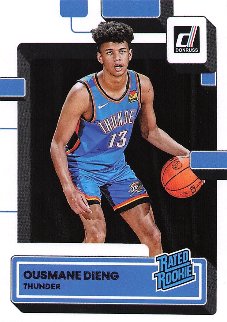 2022-23 Donruss #211 Ousmane Dieng