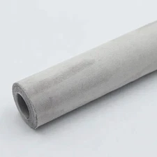 Black Alcantara Style Self Adhesive Car Interior Vinyl Wrap Faux Suede