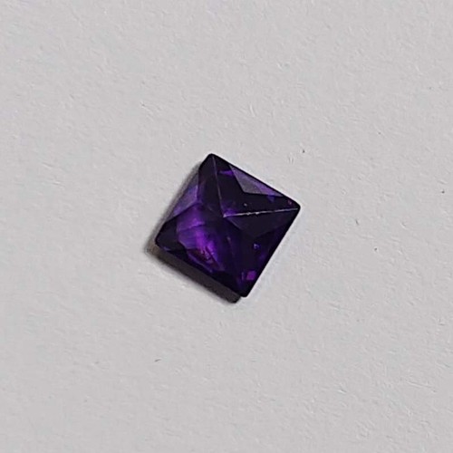 4.0 Ct Certified Natural Princess Purple Zircon Diamonds VVS Loose Gems X-671 - Picture 2 of 4