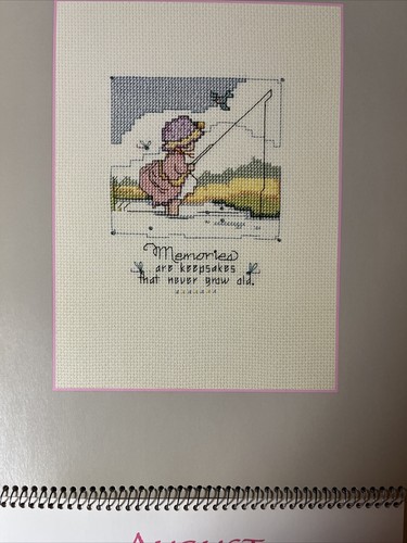A Stitch In Time Year Of Cross Stitch Designs 1991 Twelve Design Patterns - Picture 10 of 15
