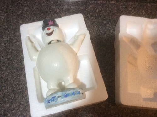 Frosty The Snowman 2001 Mervyns Bobblehead Christmas Decoration With Box New - Picture 6 of 7