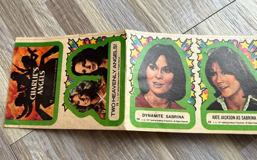 Vintage 1977 Charlie’s Angels Sticker Run-11 Stickers - Picture 4 of 7