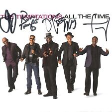 THE TEMPTATIONS "ALL THE TIME" CD Autographed SIGNED ACOA Certified THE TEMPTATIONS "ALL THE TIME" CD Autographed SIGNED ACOA Certified