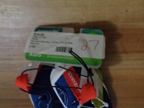 Speedo Hybrid Kids Water Shoes Blue Medium Sz 9/10 - Picture 3 of 3