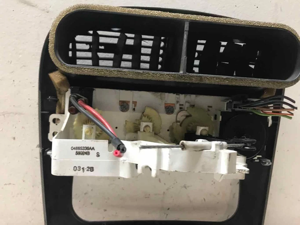 Оригинальный неоновый обогреватель 2002 Dodge с контролем температуры переменного тока 2000 2001 2003 2004 2005 годов выпуска - Изображение 3 из 4