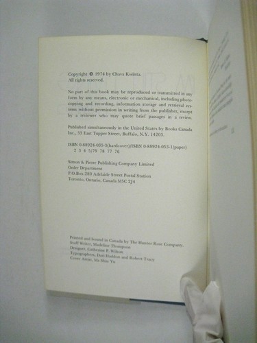 I m Still Living by Chava Kwinta 279 Pages Hardcover 1974 I'm I am - Imagen 5 de 6