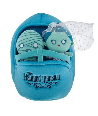 Disney Parks Haunted Mansion Ghost Bride & Mummy In Doombuggy Plush Toy NEW Disney Parks Haunted Mansion Ghost Bride & Mummy In Doombuggy Plush Toy NEW