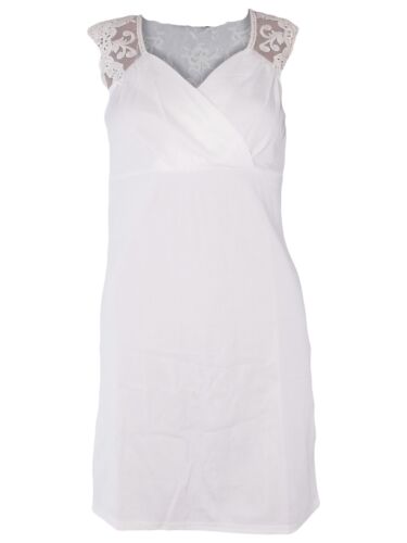 Mini Abito Corto Vestito Donna Stretch Blu Nero Bianco Rosso Pizzo S M L Xl Xxl - Picture 31 of 36