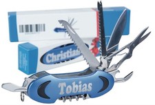 Richard - Taschenmesser mit Lasergravur - Multifunktionsmesser mit Beschriftung 