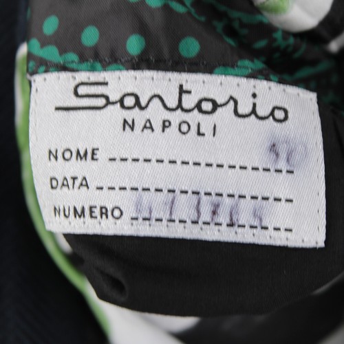 Sartorio Kiton NWT Linen Blend Sport Coat Size 50R (40R US) In Blue Herringbone - Picture 11 of 13