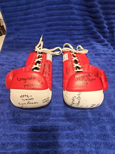 Ringside Boxing Gloves Present For actor ADAM CLARK THOMPSON - Picture 3 of 4