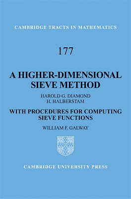 A Higher-Dimensional Sieve Method With Procedures for Computing Sieve Functions