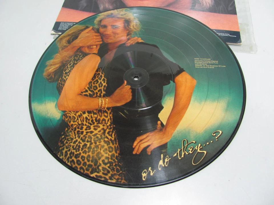 Rod Stewart–Blondes Have More Fun Picture Disc LP Album US 1978 In EX Condition - Image 4 of 4