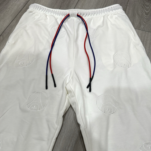 Pantaloni da calcio da viaggio Nike Paris Saint-Germain PSG da uomo $105 NUOVI taglia L dx5691-133 - Foto 4 di 8