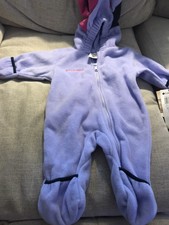 Hawke Sport Infant Girl/'s Cute Down Lightweight Bunting Lavender Frost