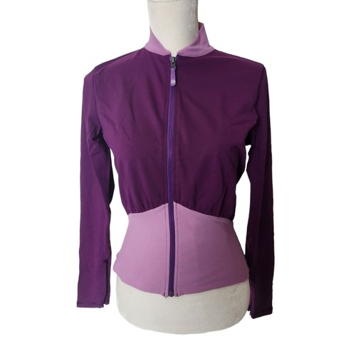 Lululemon Full Zip Jacket Athletic Running Lightweight Purple Size 8 - Picture 2 of 13