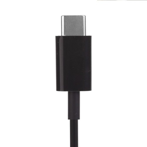 USB Type C Earbud, Single-Earbuds with Microphone Spring Coils Reinforced Cord - Picture 6 of 8