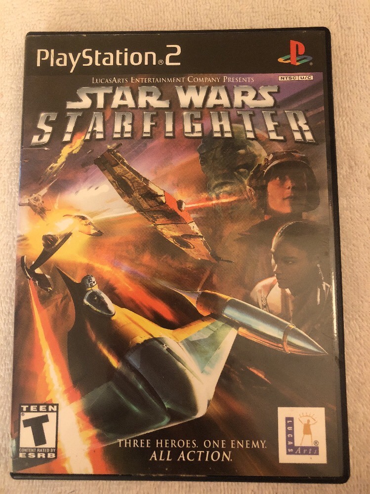 新品　PS2 スターウォーズ  ジェダイ　スターファイター スター・ウォーズ ジェダイ・スターファイター