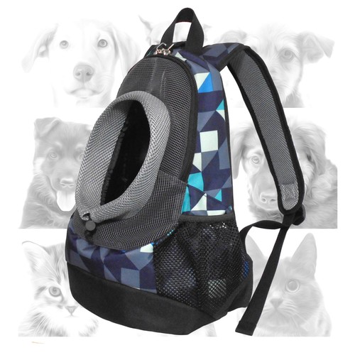 Dog Cat Carrier Mesh Outdoor Backpack Pet Travel Bag Puppy Knapsack Small Size - Picture 25 of 37