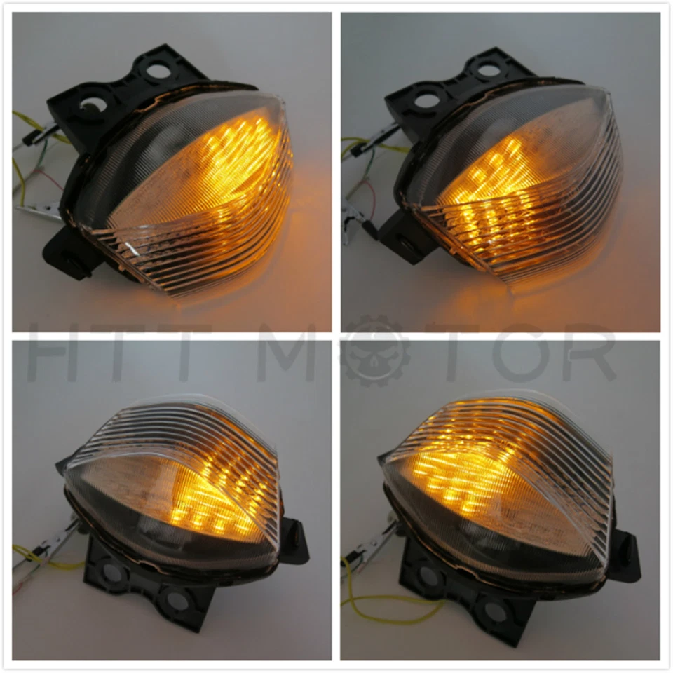 Luz de freno trasera transparente para Kawasaki Ninja 650R Ex650 Er-6F 2006-2008 Foto 2 de 4