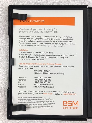 BSM Theory Interactive - Windows PC - CD-ROM - 4 September 2006 - Picture 3 of 4