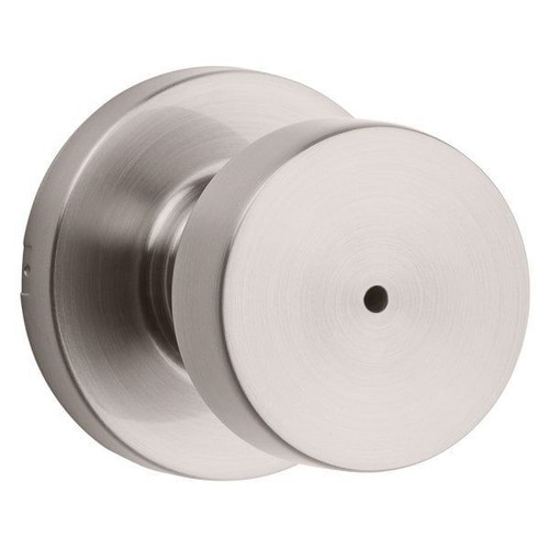 Kwikset Pismo Contemporary Bed/Bath Door Knob in SN - Picture 6 of 6