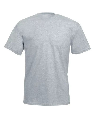 T-shirt uomo cotone tinta unita bianca girocollo maglietta leggera S-XL - Foto 4 di 6