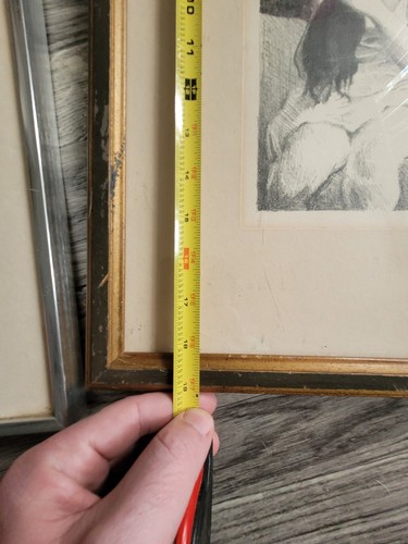 RAPHAEL SOYER Vintage 1950s MID CENTURY MODERN SOCIAL REALISM Framed Lithograph - Picture 12 of 15