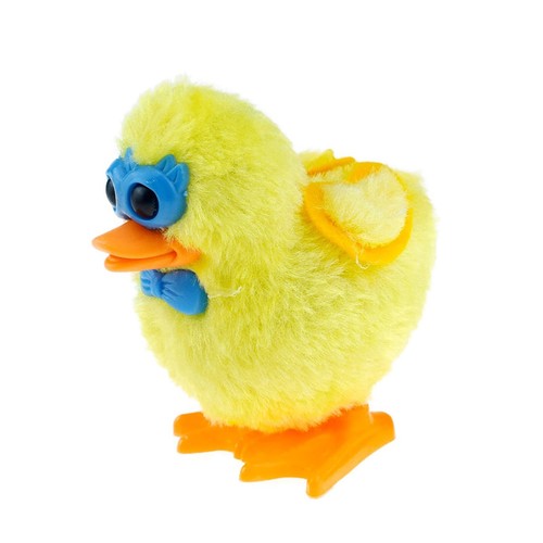 1 pièce jouet poulet drôle remontage sauter horloge jouet de marche couleur aléatoire - Photo 6/7