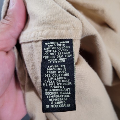 RedHead Shirt Mens Extra Large Tall Beige Button Up Outdoor Heritage Hunting - Picture 10 of 11