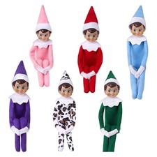 Christmas Elf Doll Exquisite Cute Doll Model Colorful 12.9in Home Decor New