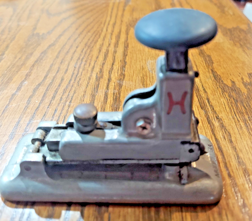 Hotchkiss Model 3A stapler art deco antique collectible good condition - Bild 3 von 4