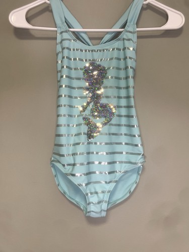 Bmagical By Btween Swimsuit Girls Size 7 NWOT Mermaid Sequence - Picture 1 of 6