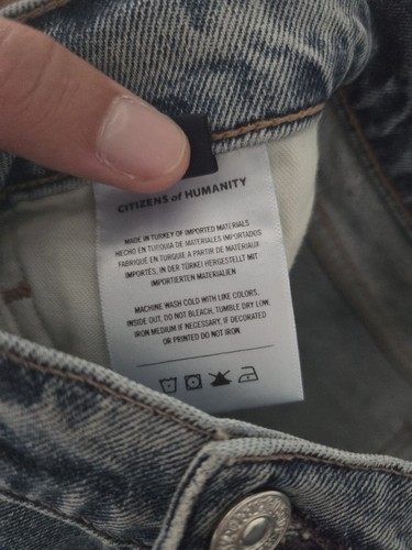 Citizens of Humanity Emerson Slim Fit Boyfriend Stretch Jeans - 29W 28.5L - Picture 15 of 16