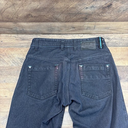 Rapha Cycling Jeans Mens 28L Blue Denim Sprinter Fit Team Sky The Knights Squire - Picture 12 of 19