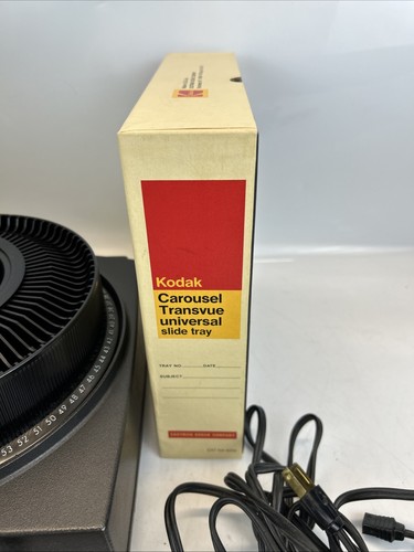 Kodak Carousel 750H Diaprojektor mit Diabach & extra Objektiven & Fernbedienung FUNKTIONIERT! - Bild 5 von 18