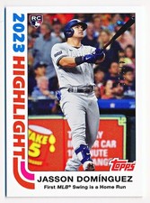 2024 Topps Transcendent Jasson Dominguez Through The Years Rc #JD-82TH (004/100)