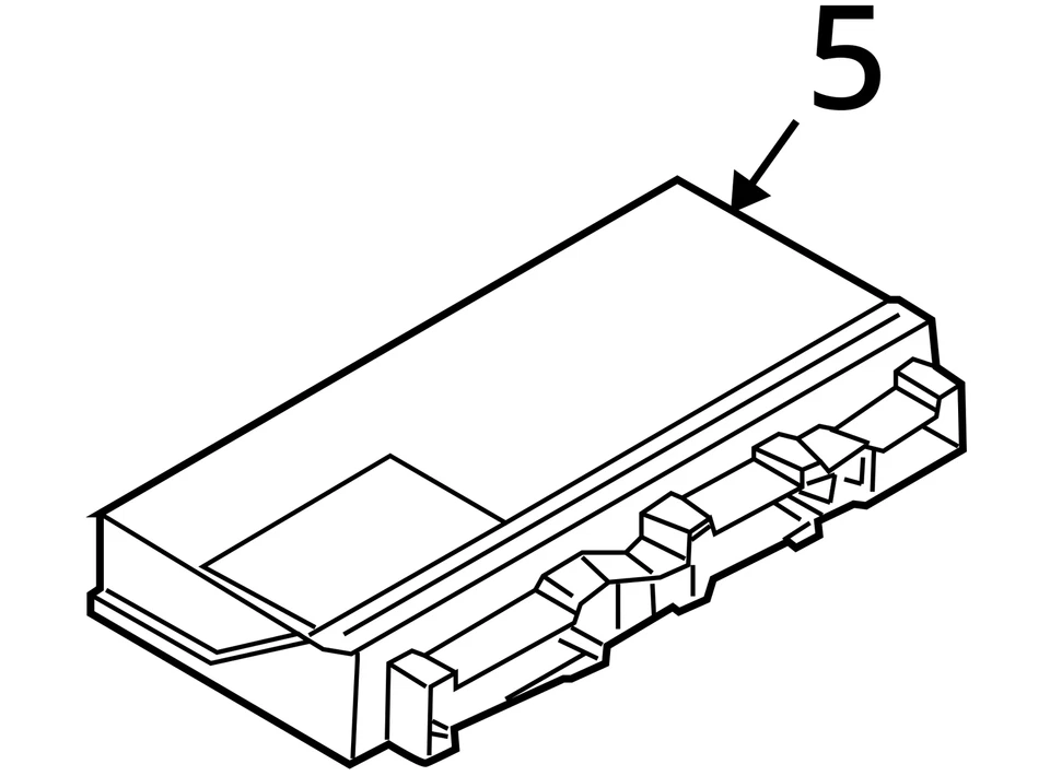 Control de carrocería principal chasis ECM BCM compatible con 04-07 BMW 525i 4994275 Foto 4 de 4