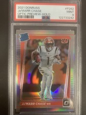 2021 Panini Donruss - Rated Rookie Ja'Marr Chase #P-262 Optic Preview Holo (RC)