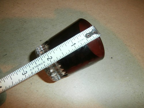 Vintage Souvenir Red Flash Ruby Schnapsglas Wilmington Fair 1818 ? - Bild 7 von 7