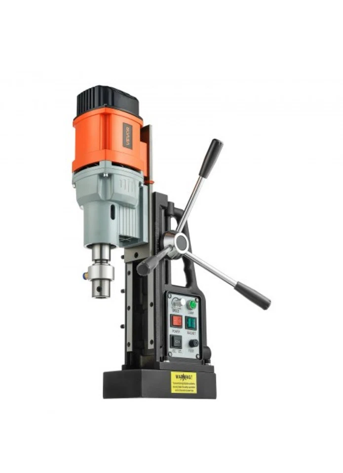 Prensa de taladro magnético VEVOR 1550 W 2,4 pulgadas de diámetro de perforación 0-600 RPM Foto 3 de 4