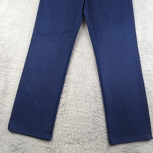 Vintage JC Penney Jeans Boys 16 Husky 32x29 Blue Straight Leg Western 80s 90s - Picture 11 of 21