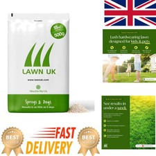 Sprogs & Dogs Fast-Growing Grass Seed - 500g for Family Lawns, Pet-Friendly 33.98 per kilo