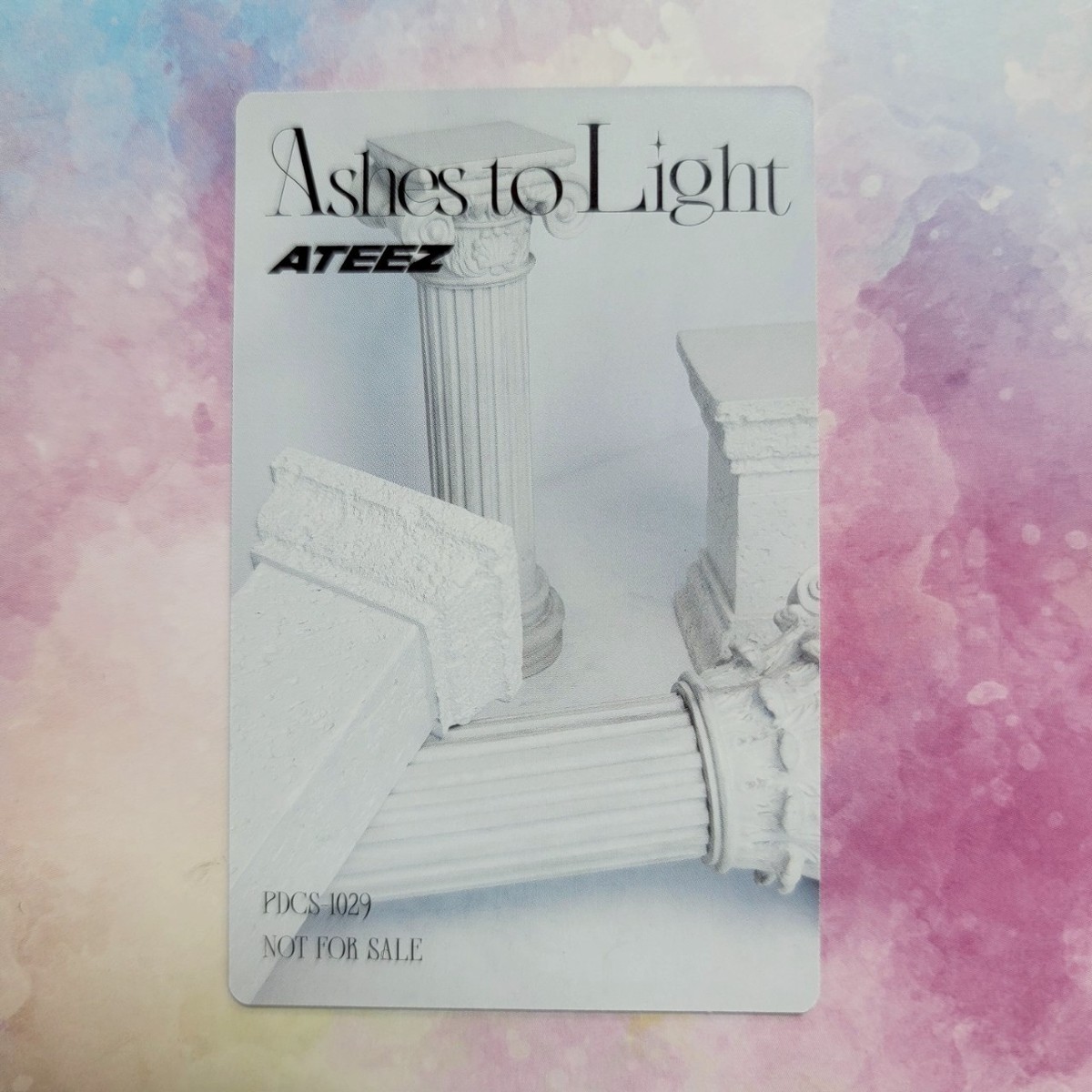 ATEEZ / Ashes to Light【ATINY盤】トレカ付き ATEEZ JAPAN 2ND FULL ALBUM「Ashes to Light」パックショット