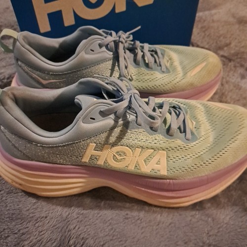 Size 10 - Hoka One One Bondi 8 Airy Blue Sunlit Ocean W - Picture 8 of 8