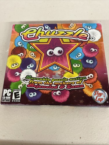 Vintage Chuzzle Deluxe PopCap Games PC CD ROM 2006